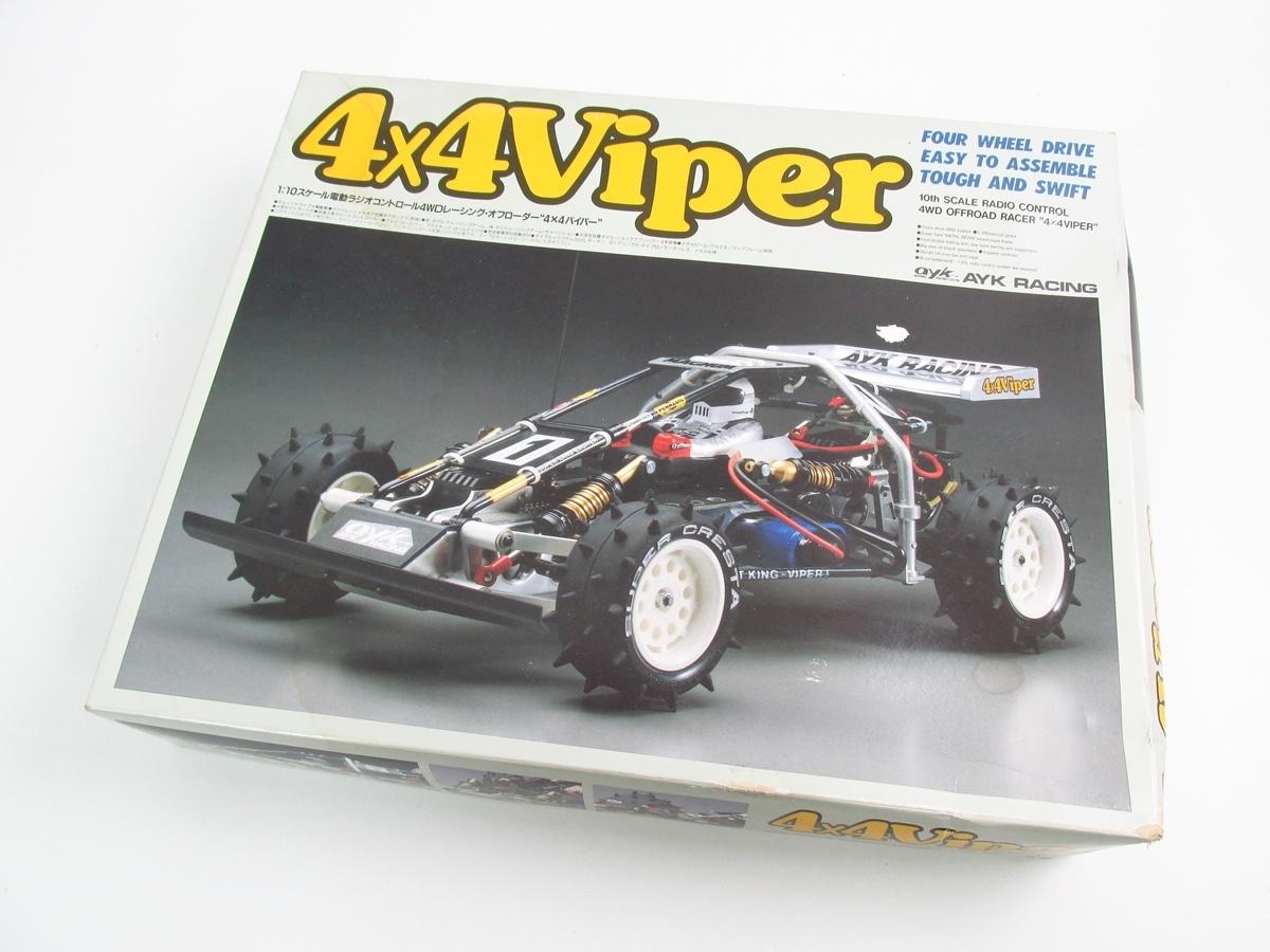 ayk バイバー ラジコン 青柳金属 4WD レストアベース ジャンク タミヤ 